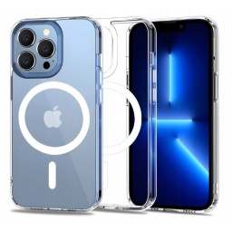 CASE TRANSPARENTE PARA IPHONE 12 PRO MAX (MAGNETICO, PARA UTILIZAR CARGADOR MAGSAFE)