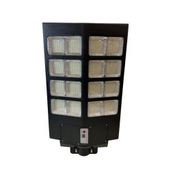 FOCO LED DE 800W (CARGA SOLAR, PARA EXTERIORES, SENSOR DE MOV, CONTROL REMOTO, BRAZO METALICO)