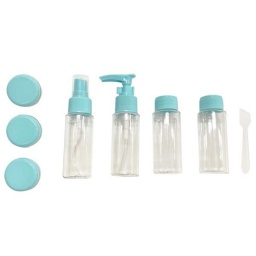 SET DE 7 PIEZAS PARA LIQUIDOS (IDEAL PARA VIAJE)