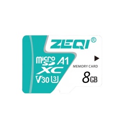 ZEQI MEMORIA MICRO SD 8GB (CLASE 10)     MODEL: ZE-TF100 8GB