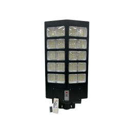 FOCO LED DE 1000W (CARGA SOLAR, PARA EXTERIORES, SENSOR DE MOV, CONTROL REMOTO, BRAZO METALICO)