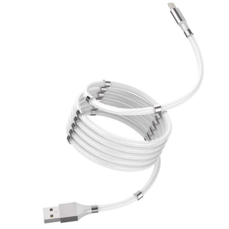 CABLE DE DATOS IMANTADO LIGHTNING PARA IPHONE (1M)